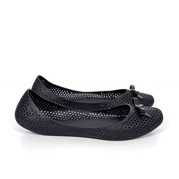 Dreamed by Melissa Black Bow Flats W's 9